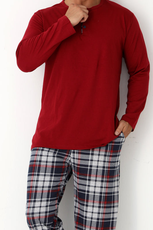 Pyjamaset Nocturn aus Baumwolle