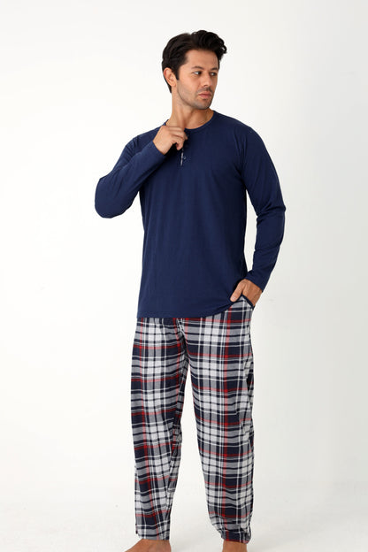 Pyjamaset Nocturn aus Baumwolle
