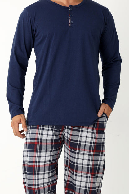 Pyjamaset Nocturn aus Baumwolle