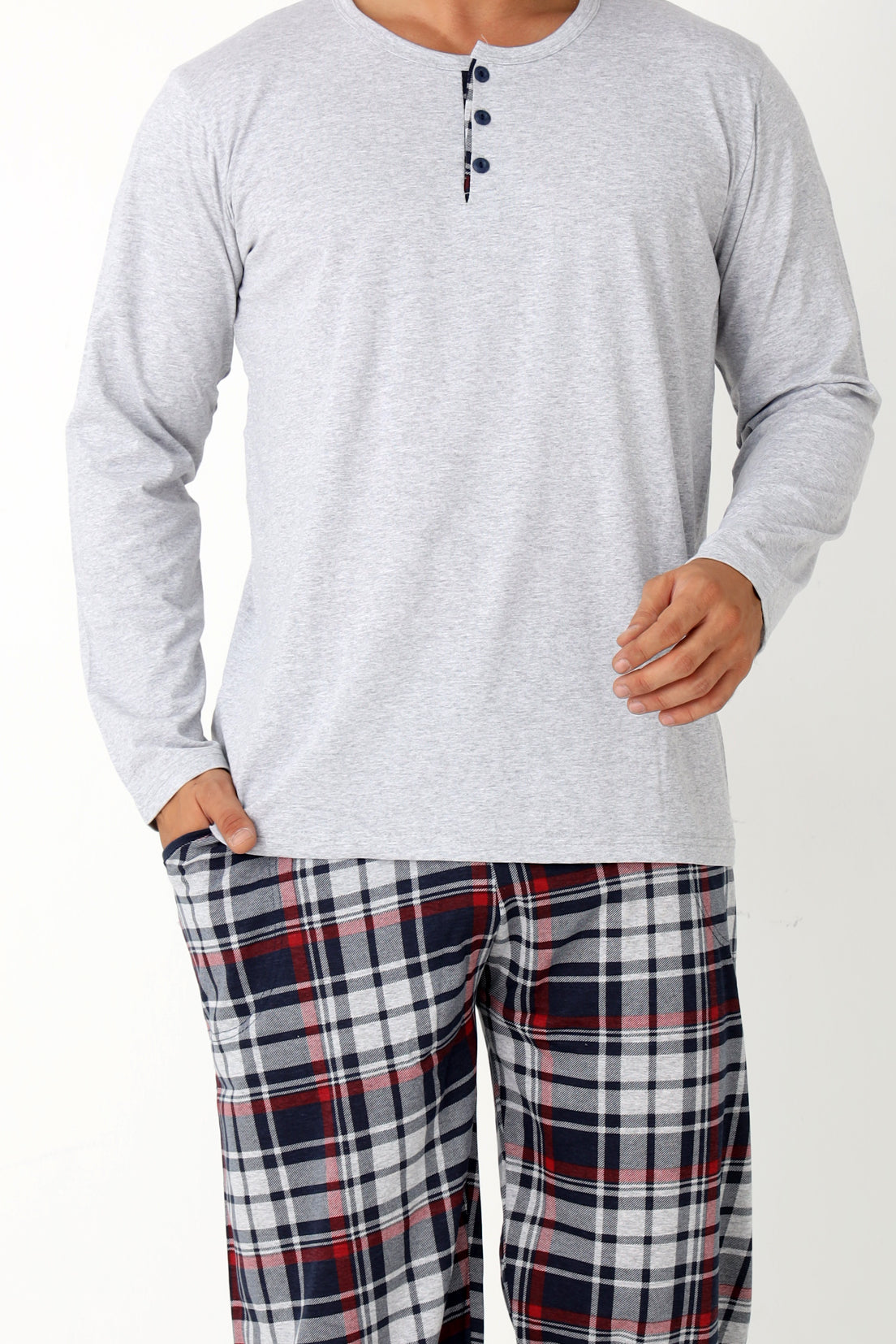 Pyjamaset Nocturn aus Baumwolle