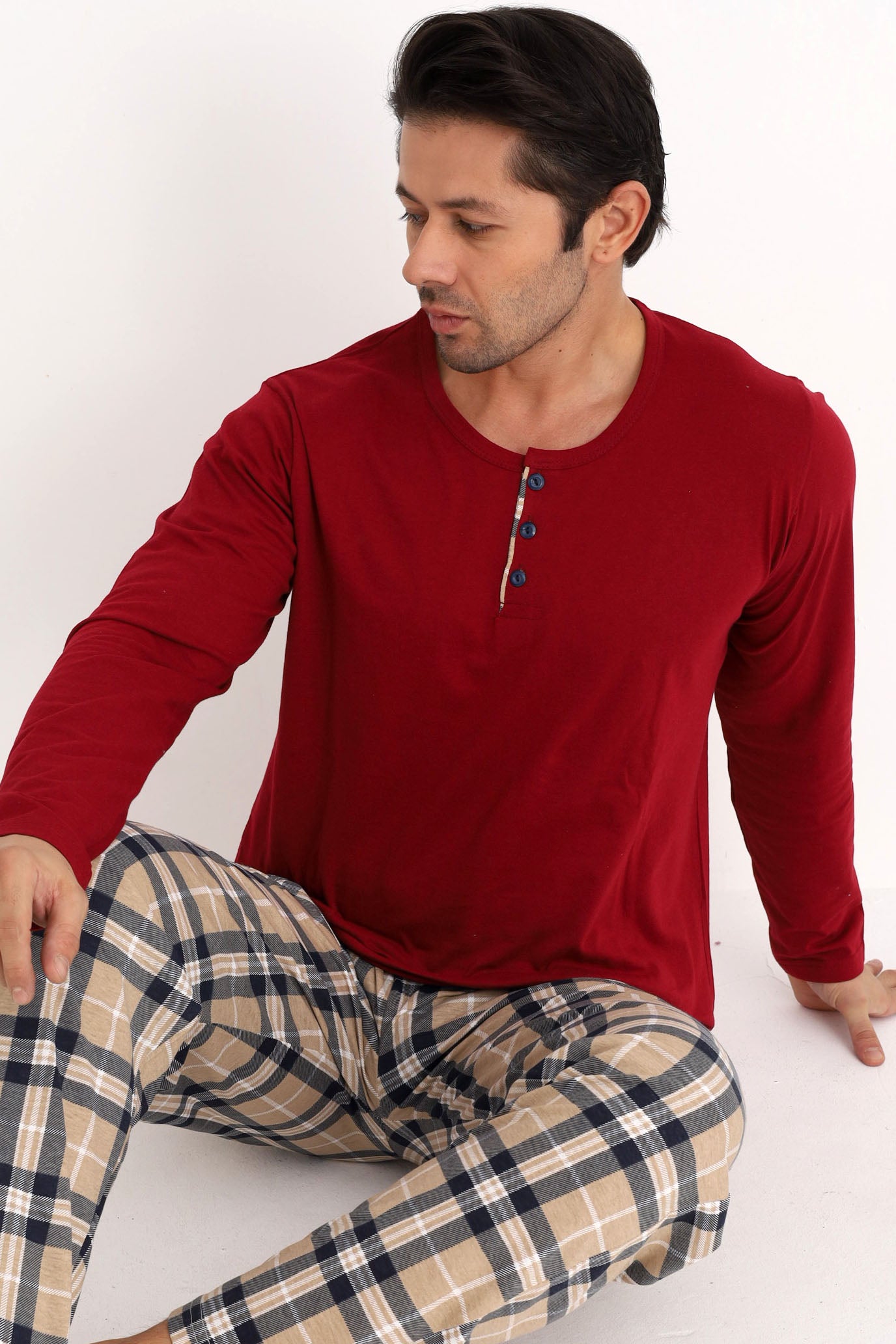 Pyjamaset Timber aus Baumwolle