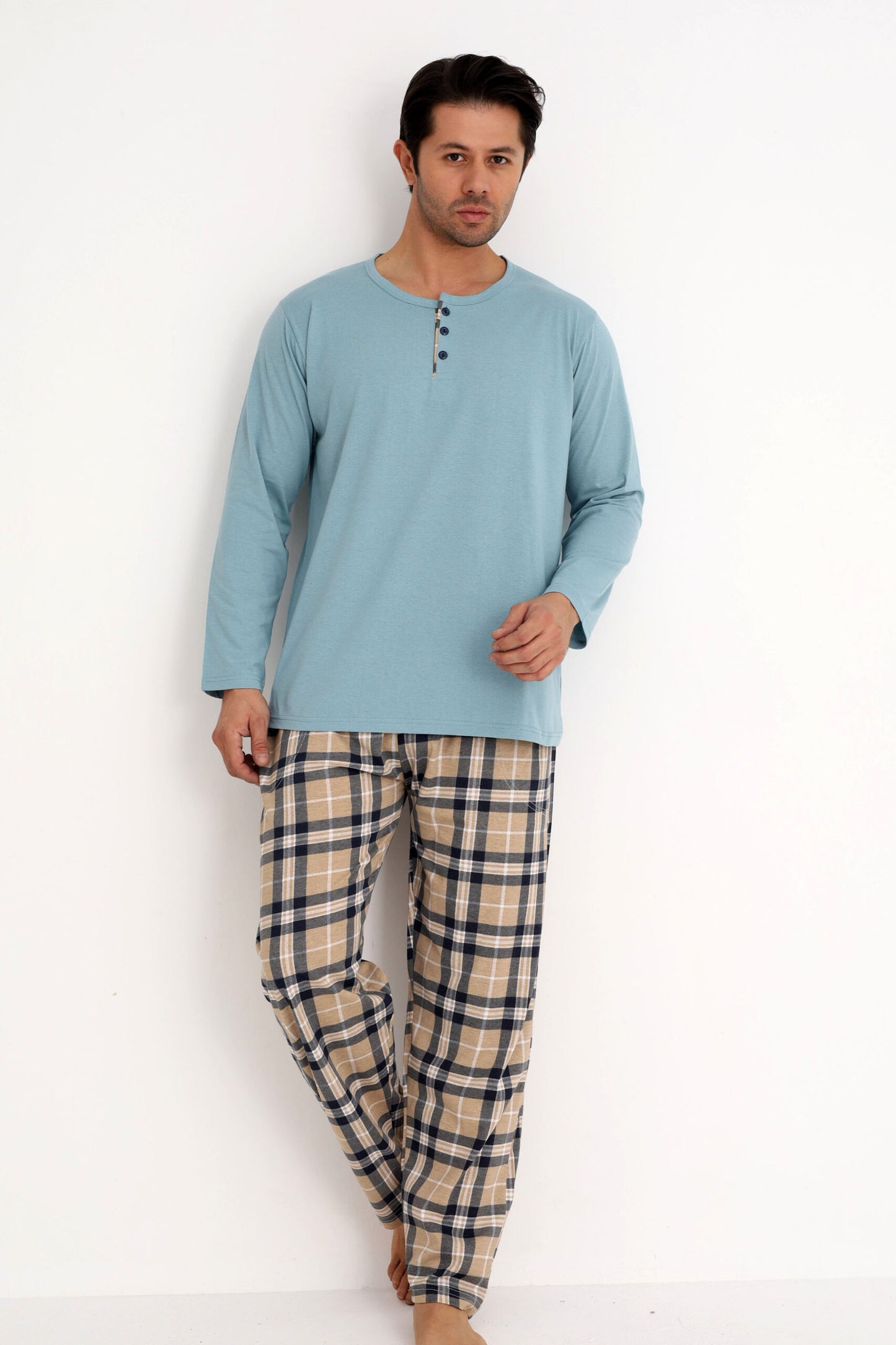 Pyjamaset Timber aus Baumwolle