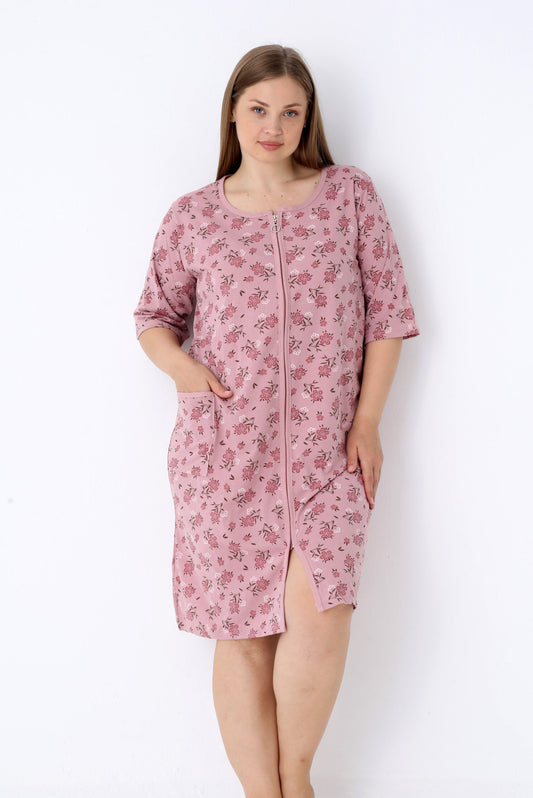 Bademantel Plus-Size Petra aus Baumwolle