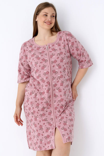 Bademantel Plus-Size Petra aus Baumwolle