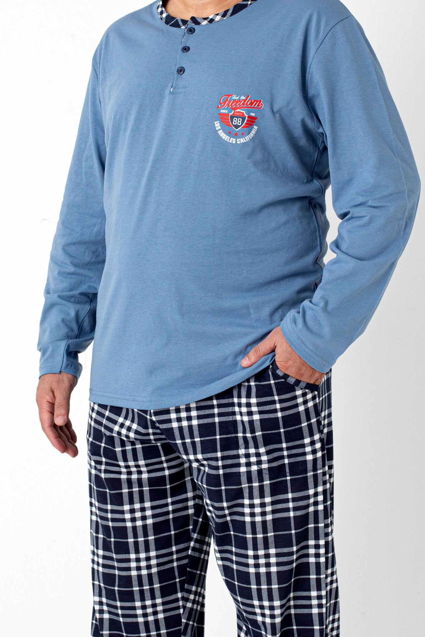 Pyjamaset Plus-Size Free aus Baumwolle