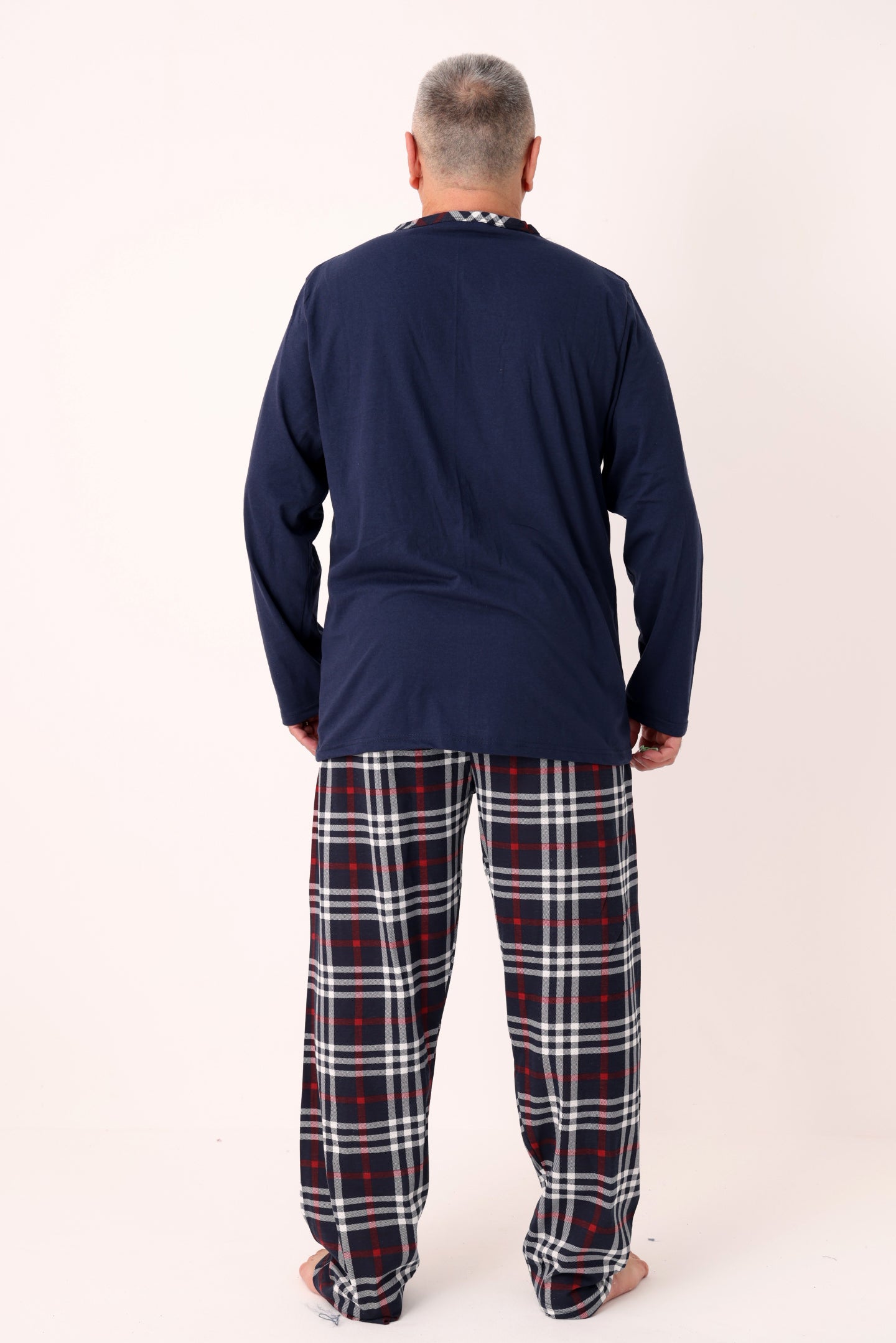 Pyjamaset Plus-Size Canvas aus Baumwolle