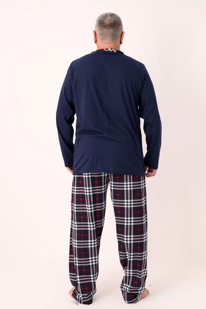 Pyjamaset Plus-Size Canvas aus Baumwolle