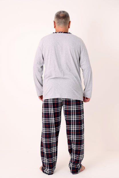 Pyjamaset Plus-Size Canvas aus Baumwolle