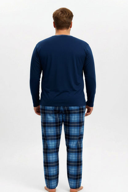 Pyjamaset Plus-Size Atlantic aus Baumwolle