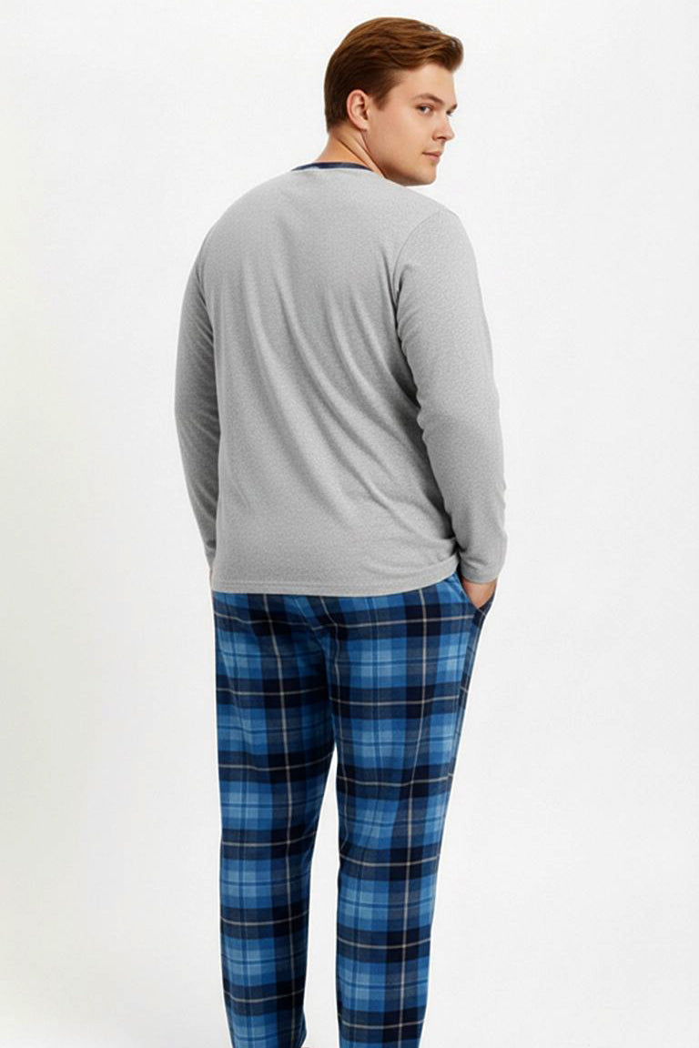Pyjamaset Plus-Size Atlantic aus Baumwolle