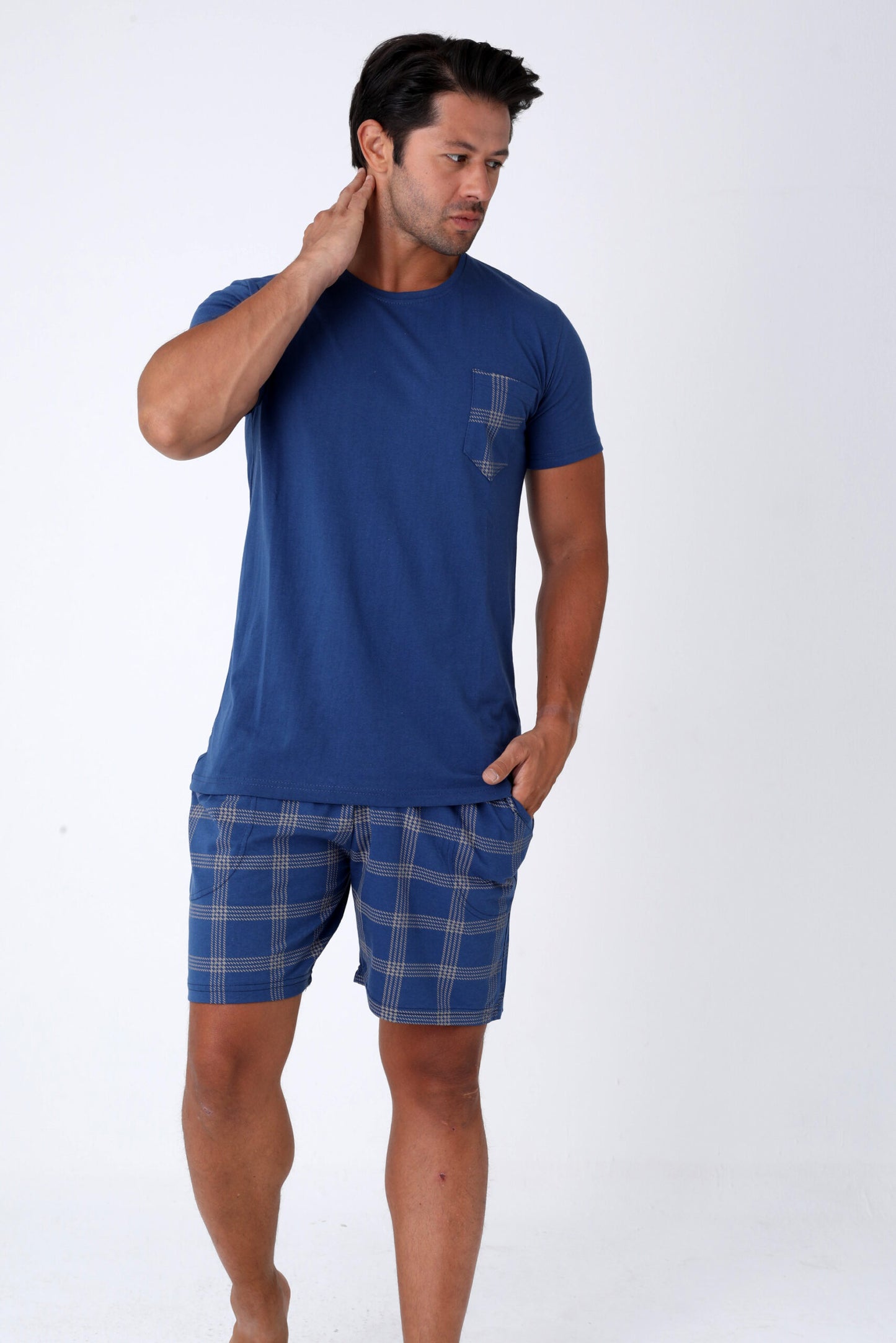 Pyjamaset Cedar aus Baumwolle
