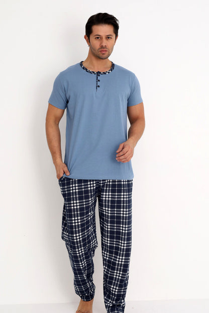 Pyjamaset Sea aus Baumwolle