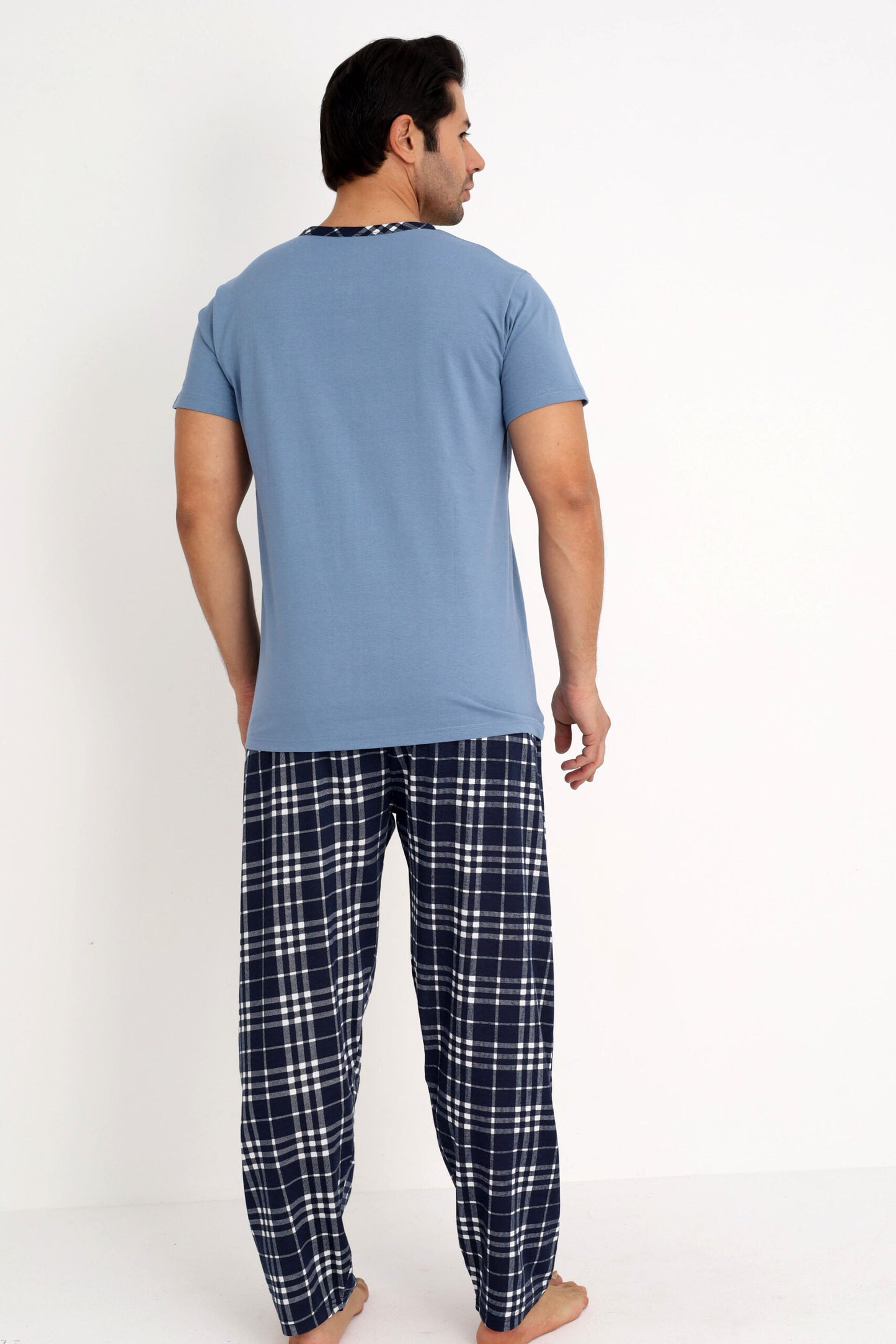 Pyjamaset Sea aus Baumwolle