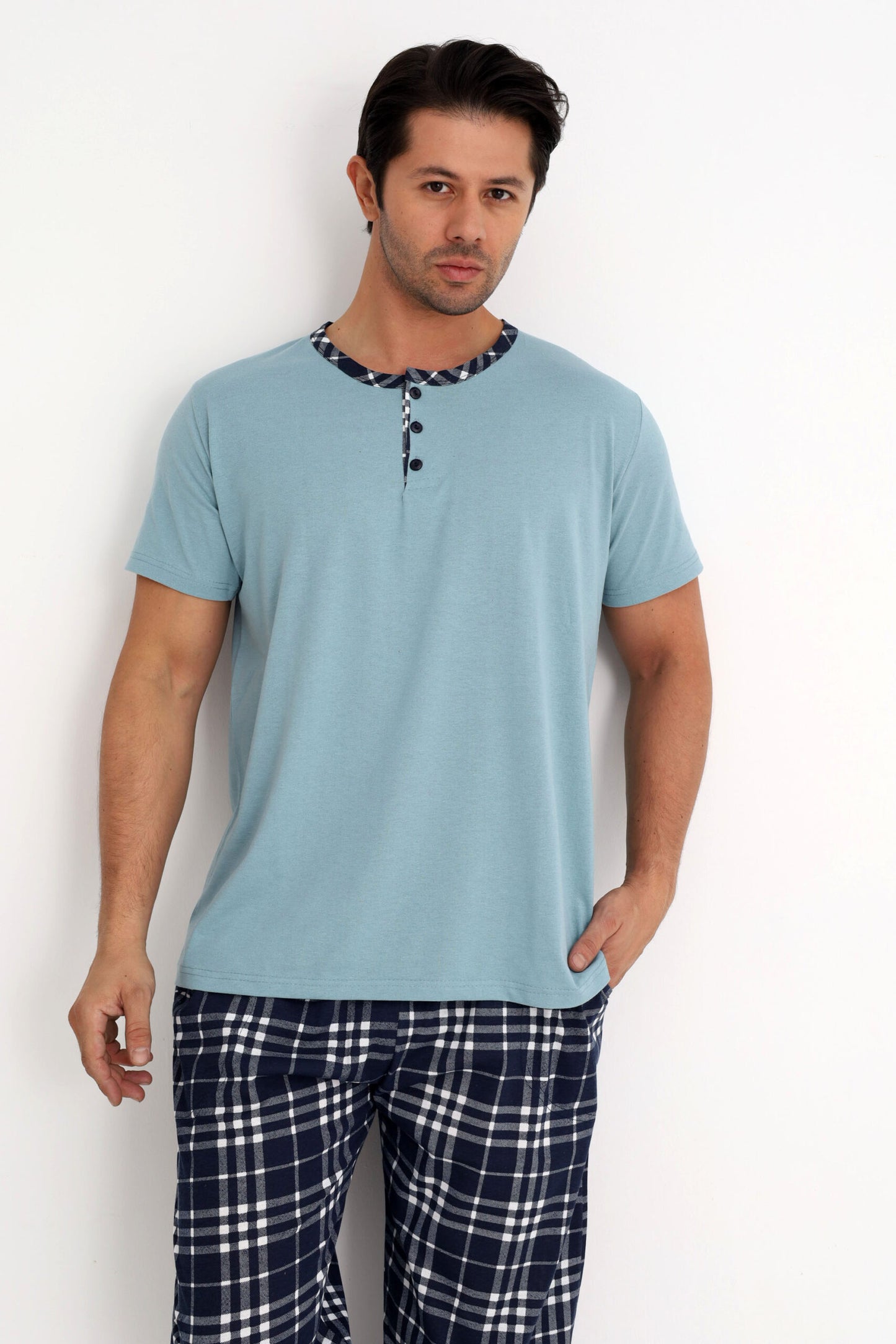 Pyjamaset Sea aus Baumwolle