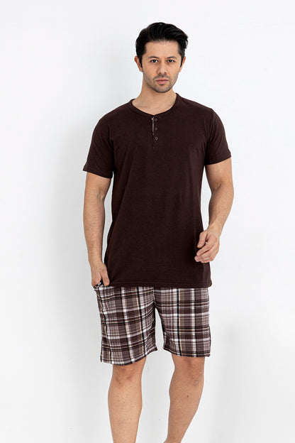 Pyjamaset Stone aus Baumwolle