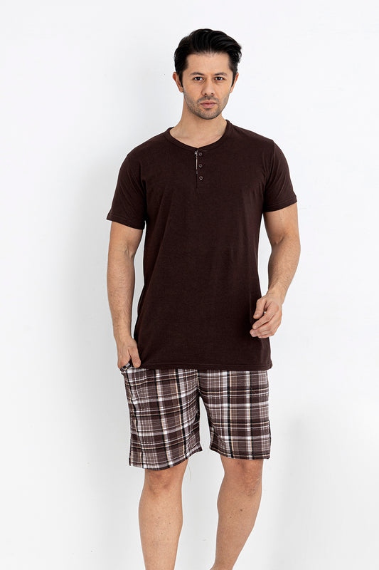 Pyjamaset Stone aus Baumwolle
