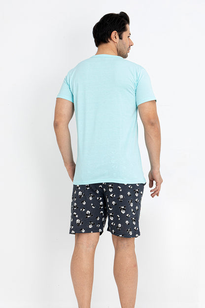 Pyjamaset Panda aus Baumwolle
