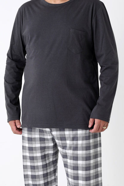 Pyjamaset Plus-Size Base aus Baumwolle