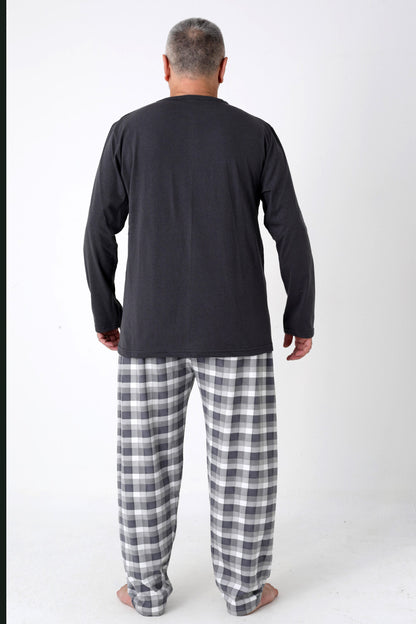 Pyjamaset Plus-Size Base aus Baumwolle