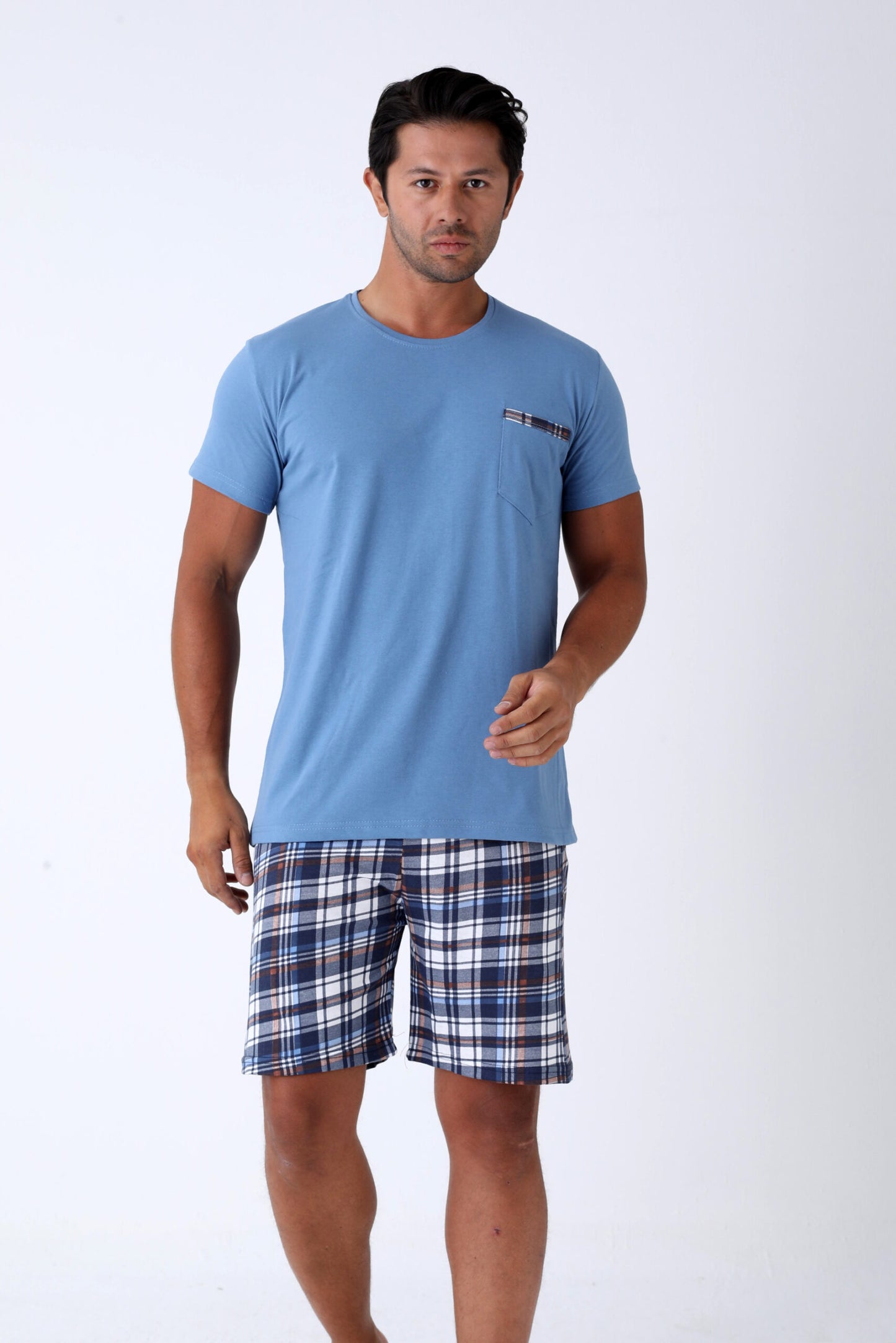 Pyjamaset Fossil aus Baumwolle