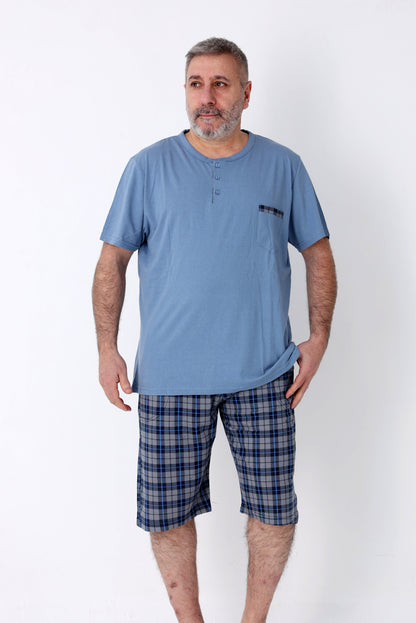 Pyjamaset Plus-Size Oak aus Baumwolle
