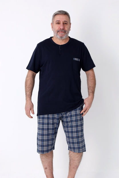 Pyjamaset Plus-Size Oak aus Baumwolle