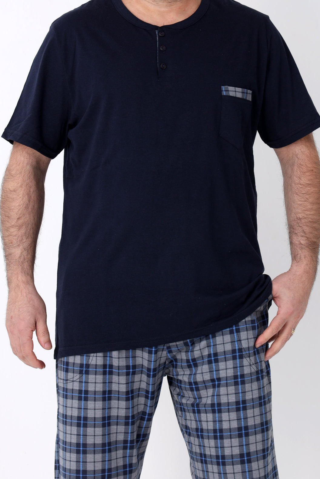 Pyjamaset Plus-Size Oak aus Baumwolle