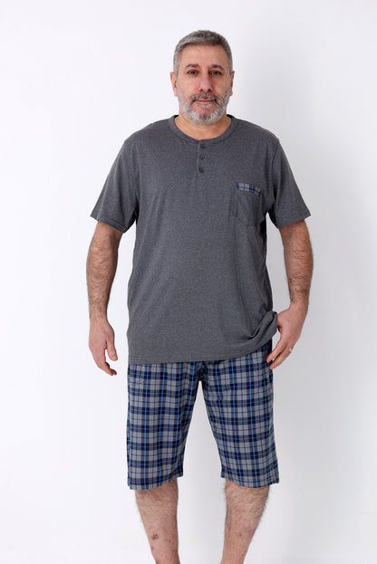 Pyjamaset Plus-Size Oak aus Baumwolle