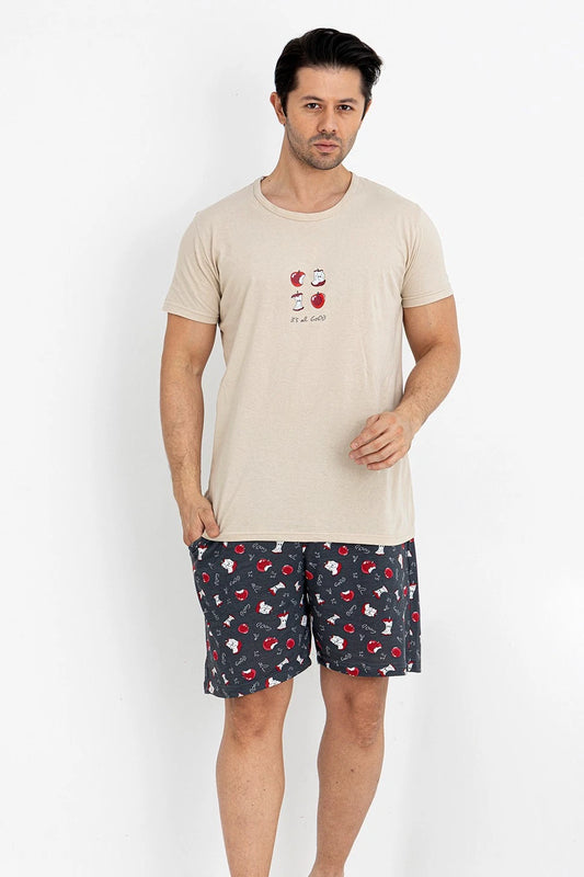 Pyjamaset Apple aus Baumwolle