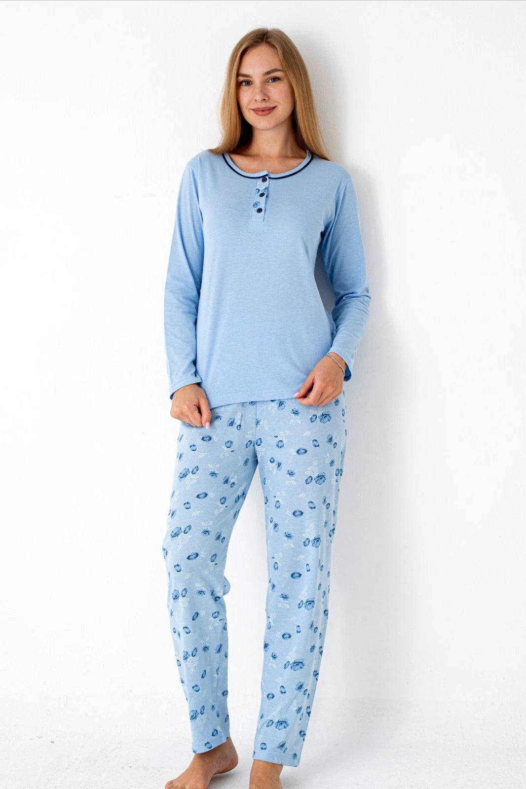 Pyjamaset Freesia aus Baumwolle