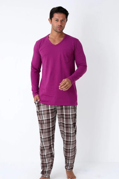 Pyjamaset Bone aus Baumwolle