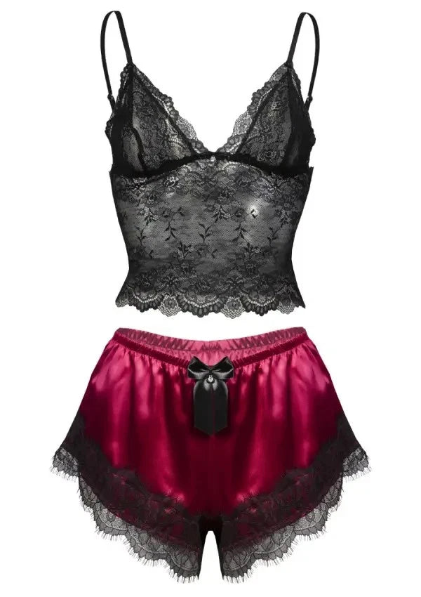 Satin Spitze Set Eclipse