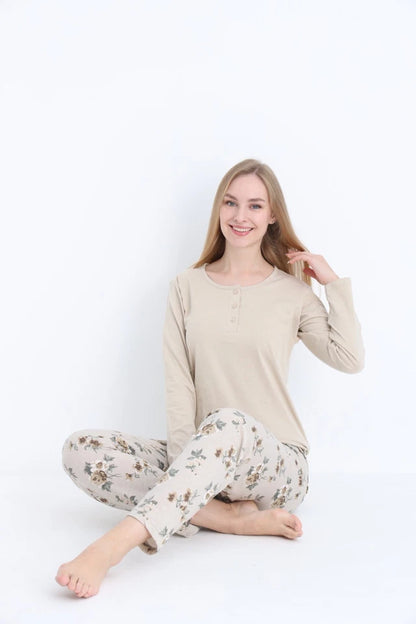 Pyjamaset Cornflower aus Baumwolle