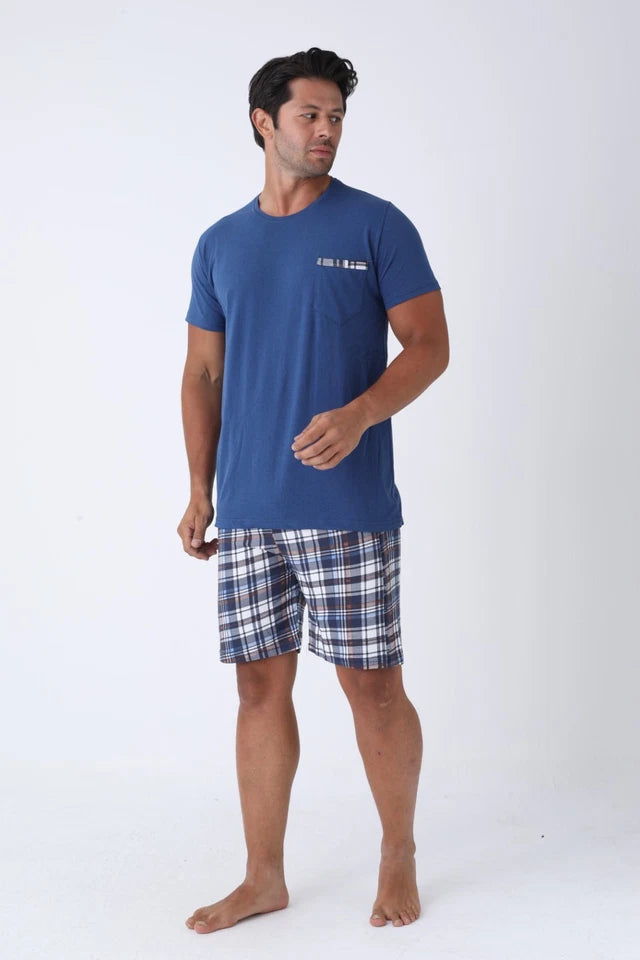Pyjamaset Fossil aus Baumwolle