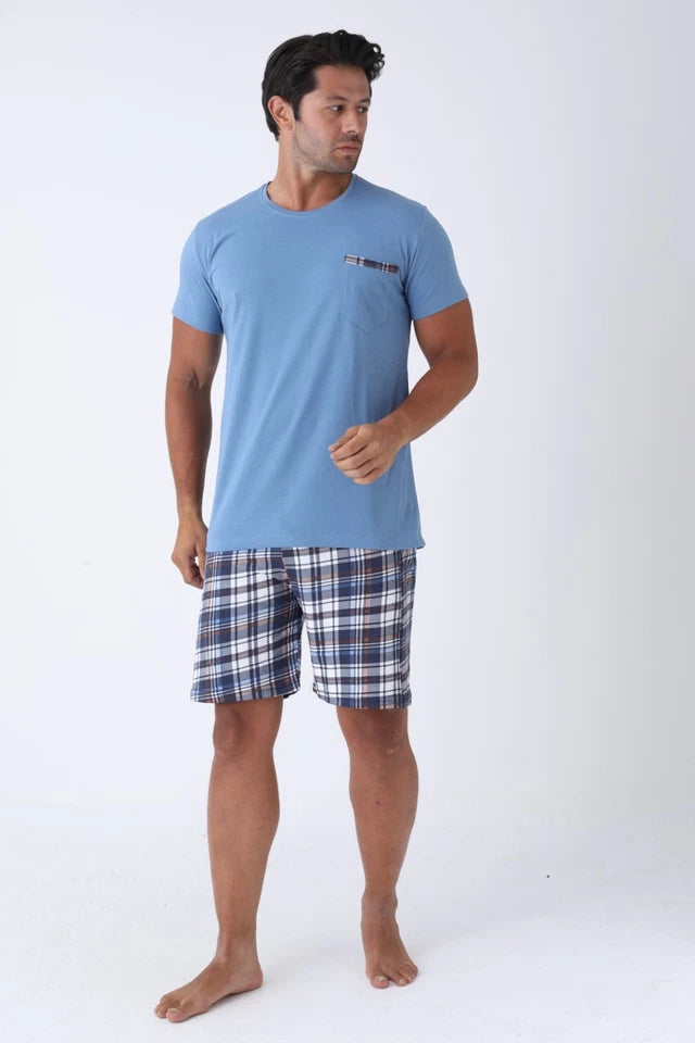 Pyjamaset Fossil aus Baumwolle