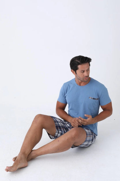 Pyjamaset Fossil aus Baumwolle