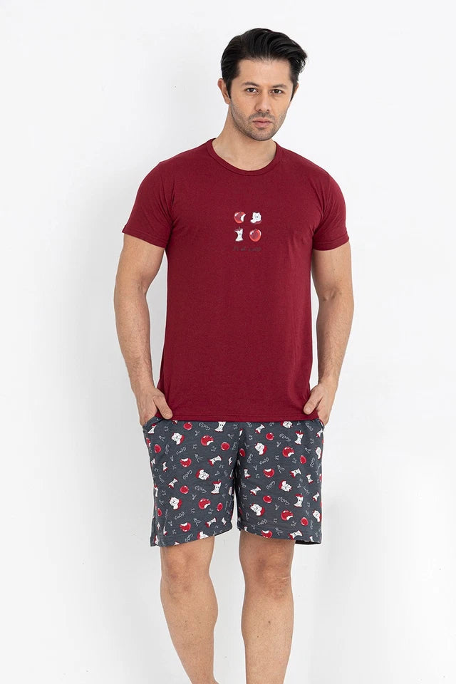Pyjamaset Apple aus Baumwolle