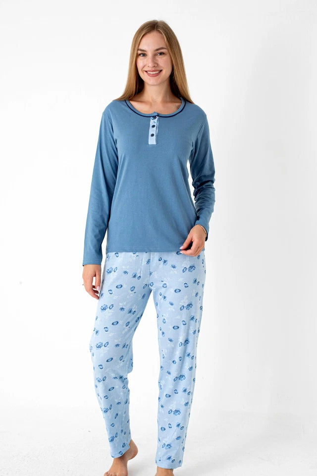 Pyjamaset Freesia aus Baumwolle