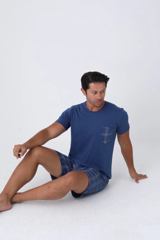 Pyjamaset Cedar aus Baumwolle