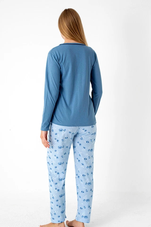 Pyjamaset Freesia aus Baumwolle