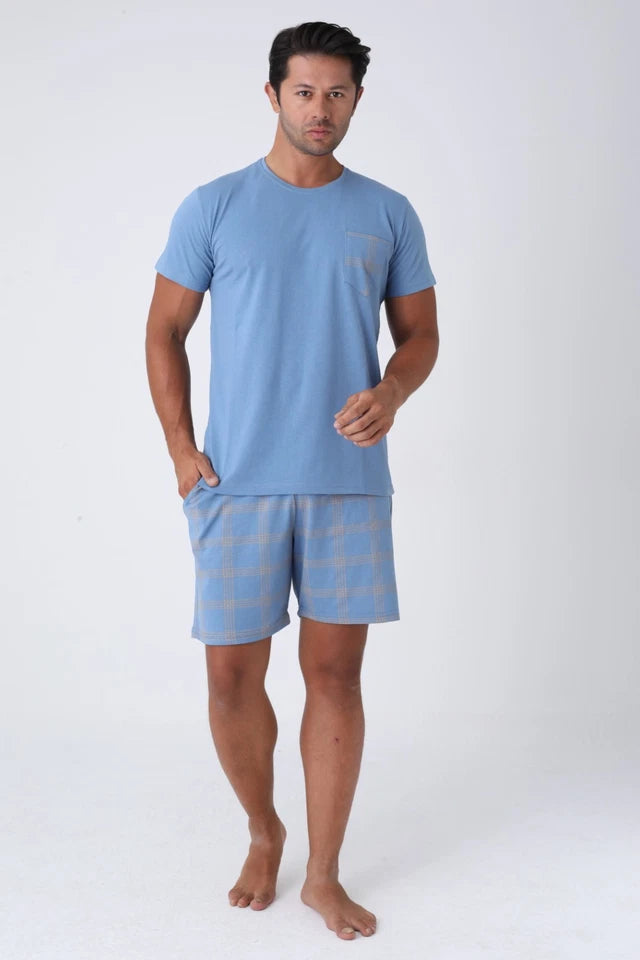 Pyjamaset Cedar aus Baumwolle