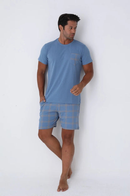 Pyjamaset Cedar aus Baumwolle