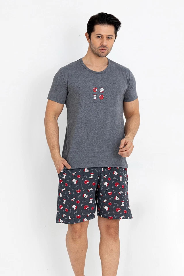 Pyjamaset Apple aus Baumwolle
