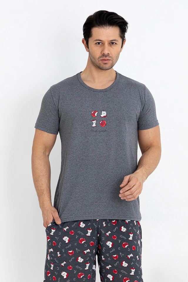 Pyjamaset Apple aus Baumwolle