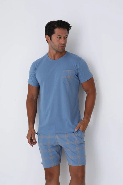 Pyjamaset Cedar aus Baumwolle