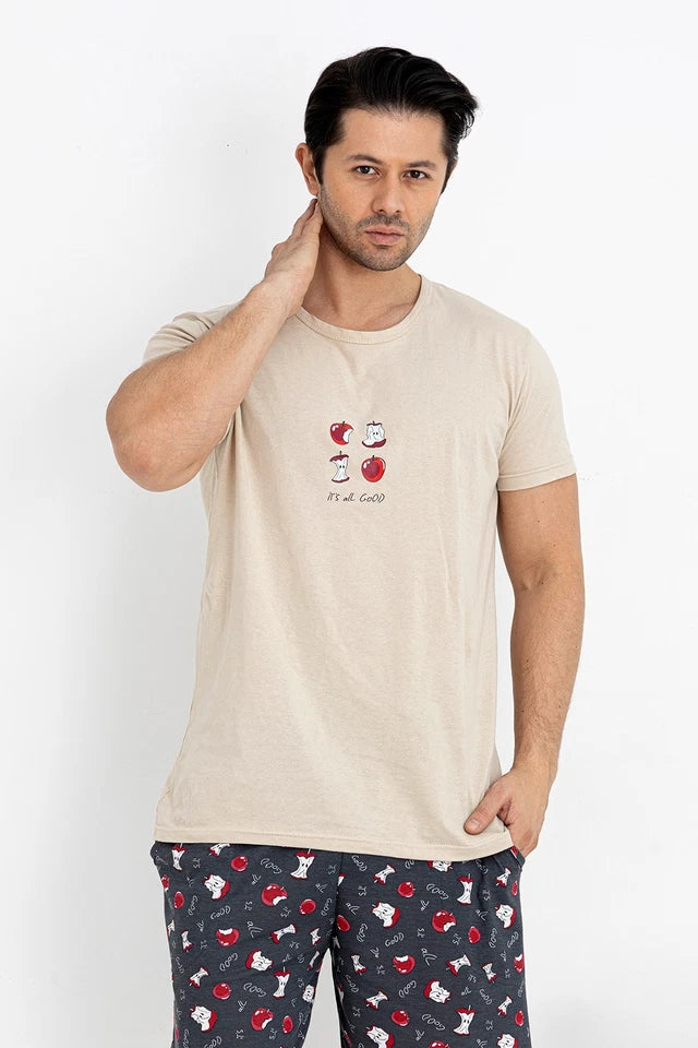 Pyjamaset Apple aus Baumwolle