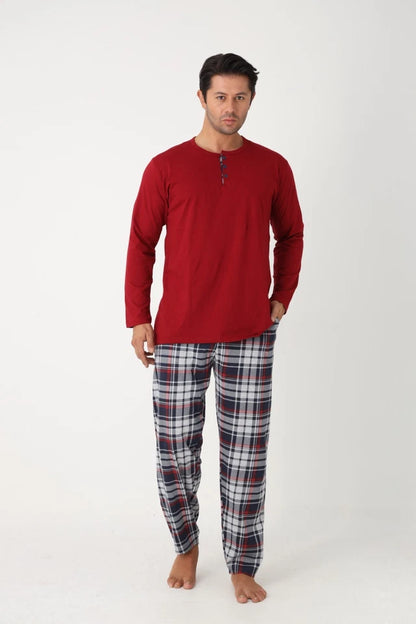 Pyjamaset Nocturn aus Baumwolle