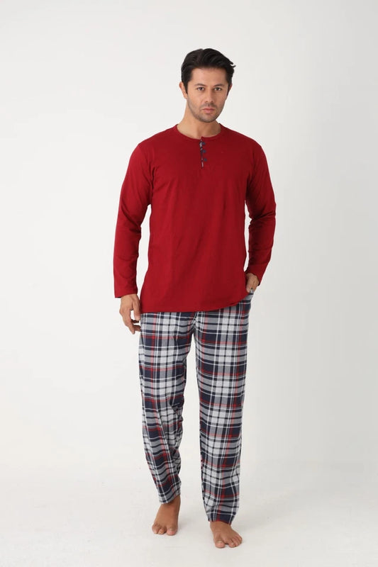 Pyjamaset Nocturn aus Baumwolle