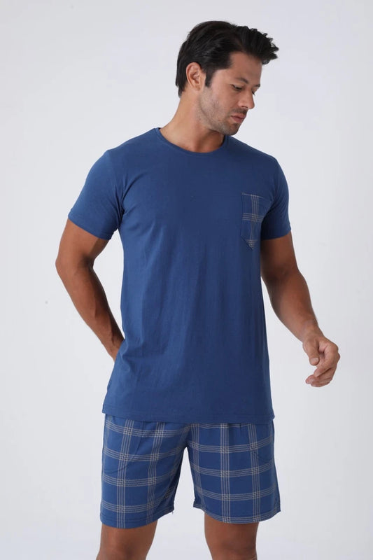 Pyjamaset Cedar aus Baumwolle